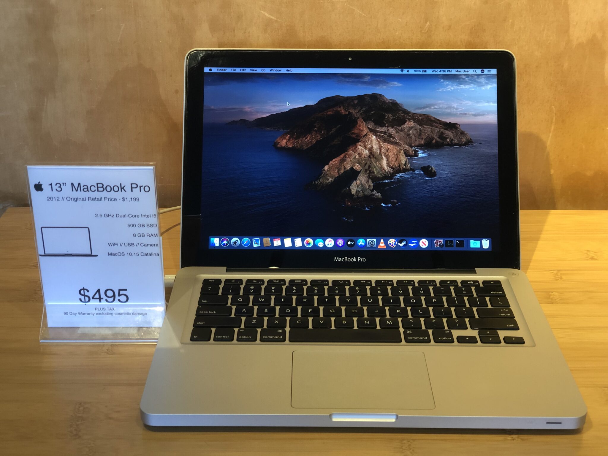 Sold - 13" MacBook Pro Mid 2012 // $495 - Boulder Mac Repair